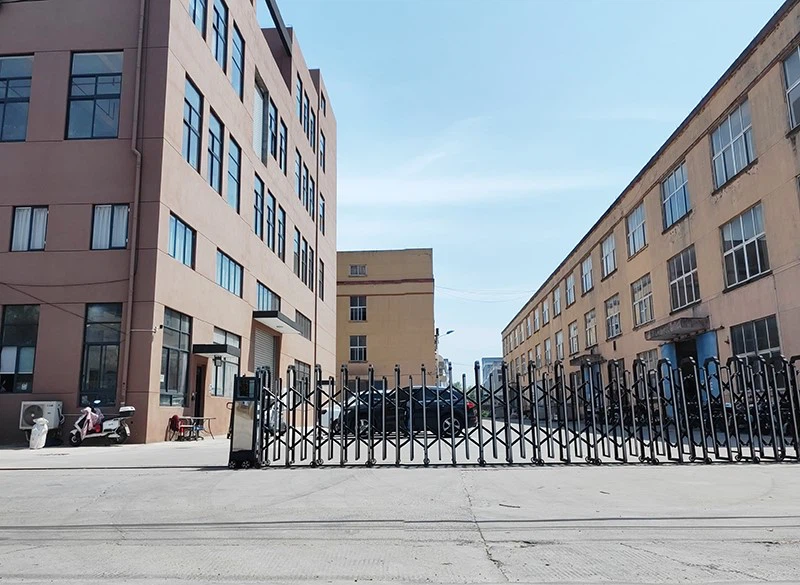 Factory front gate Factory front gate